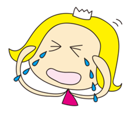 Cheerful nanana princess sticker #421224