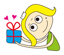 Cheerful nanana princess sticker #421227