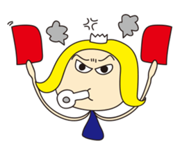 Cheerful nanana princess sticker #421235