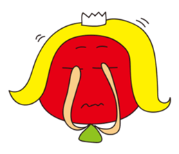 Cheerful nanana princess sticker #421236