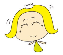 Cheerful nanana princess sticker #421237