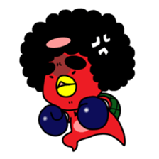 Funky monster 'Kappa-no-GORO' sticker #421462