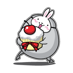 Jelly beans Rabbit mask.1