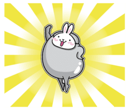 Jelly beans Rabbit mask.1 sticker #422543