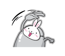 Jelly beans Rabbit mask.1 sticker #422551