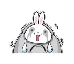 Jelly beans Rabbit mask.1 sticker #422553