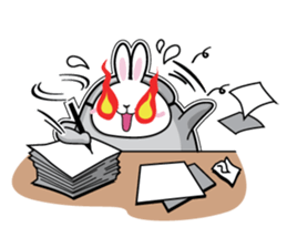 Jelly beans Rabbit mask.1 sticker #422558