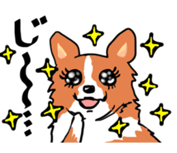 happy dog sticker #422766