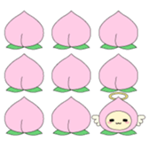 Angel momo and Rabbi sticker #423549