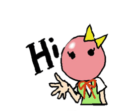 UME girl sticker #424249