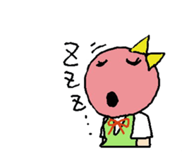 UME girl sticker #424252