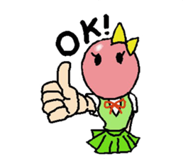 UME girl sticker #424258