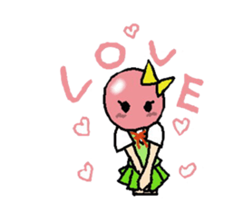 UME girl sticker #424262