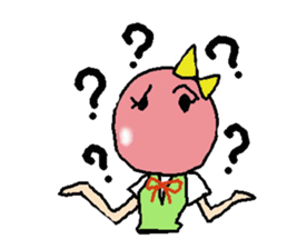 UME girl sticker #424265