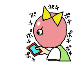 UME girl sticker #424267