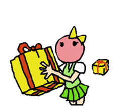 UME girl sticker #424269