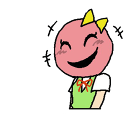 UME girl sticker #424271