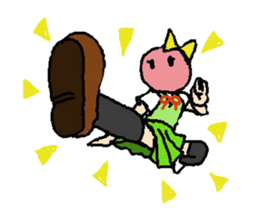 UME girl sticker #424276