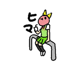 UME girl sticker #424283