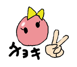 UME girl sticker #424286