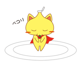 omelet cat sticker #424940