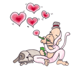 Luther and Nui sticker #425234