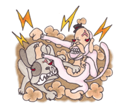 Luther and Nui sticker #425242