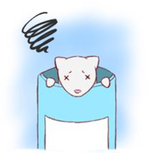 Stamp of ferrets entered in a can sticker #425410