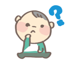 Cute baby sticker #425859