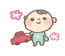 Cute baby sticker #425866