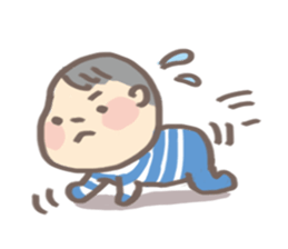 Cute baby sticker #425872