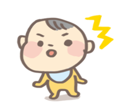 Cute baby sticker #425881