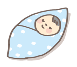 Cute baby sticker #425885