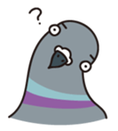 Pigeon and Sparrow Sticker(Japanese) sticker #426211