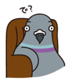 Pigeon and Sparrow Sticker(Japanese) sticker #426221