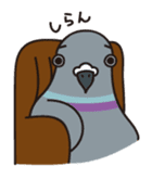 Pigeon and Sparrow Sticker(Japanese) sticker #426222