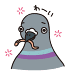 Pigeon and Sparrow Sticker(Japanese) sticker #426226