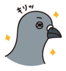 Pigeon and Sparrow Sticker(Japanese) sticker #426230