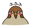Pigeon and Sparrow Sticker(Japanese) sticker #426238