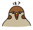 Pigeon and Sparrow Sticker(Japanese) sticker #426240