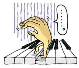 The hand got legs PART1(English version) sticker #426575