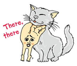 The hand got legs PART1(English version) sticker #426581