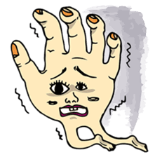 The hand got legs PART1(English version) sticker #426583