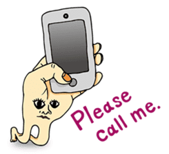 The hand got legs PART1(English version) sticker #426589