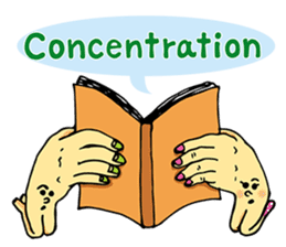 The hand got legs PART1(English version) sticker #426591