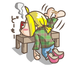 Amusing Yuki sticker #427091