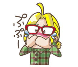 Amusing Yuki sticker #427092