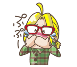 Amusing Yuki sticker #427092