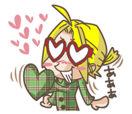 Amusing Yuki sticker #427103