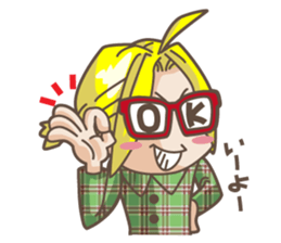 Amusing Yuki sticker #427113